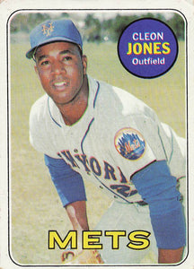 1969 Topps Baseball Cleon Jones #512
