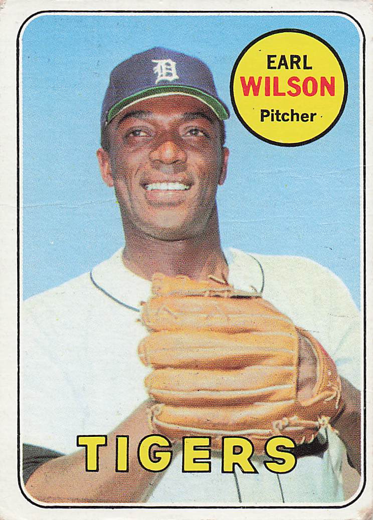 1969 Topps Baseball Earl Wilson #525