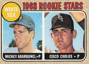 1968 Topps Baseball 1968 Rookie Stars Mickey Abarbanel / Cisco Carlos #287