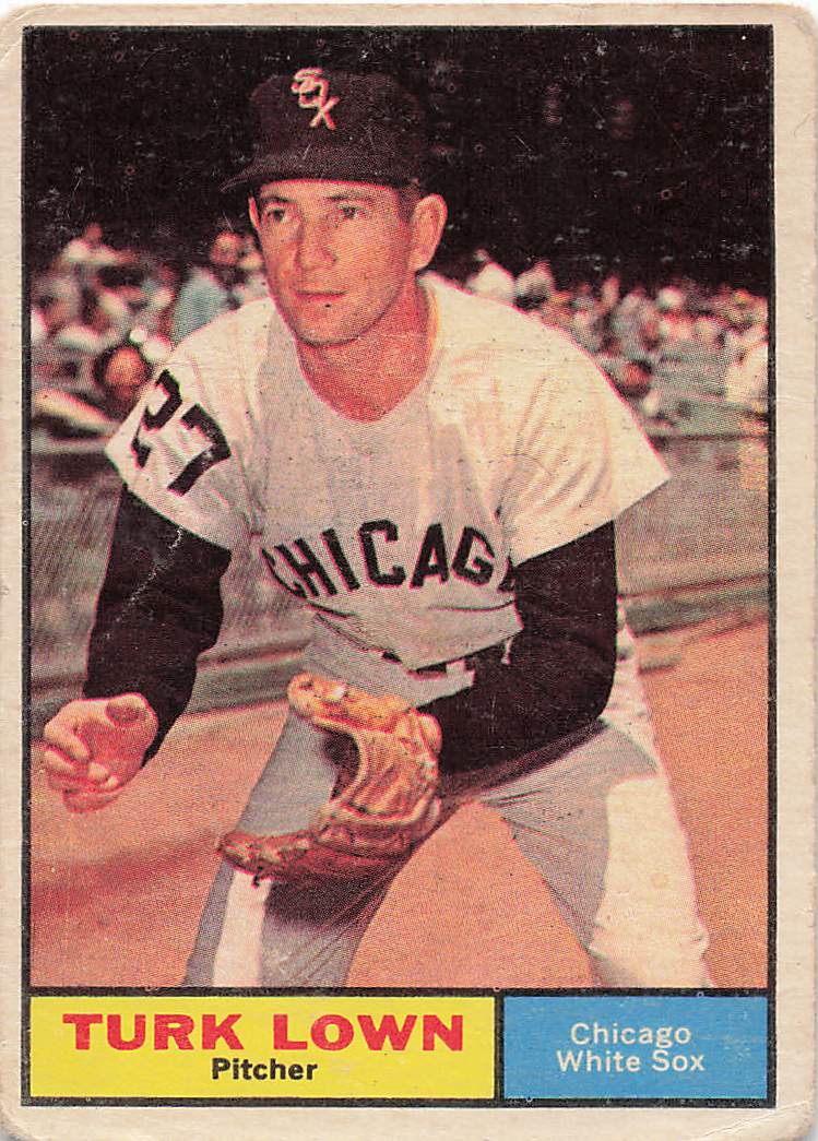 1961 Topps Baseball Turk Lown #424