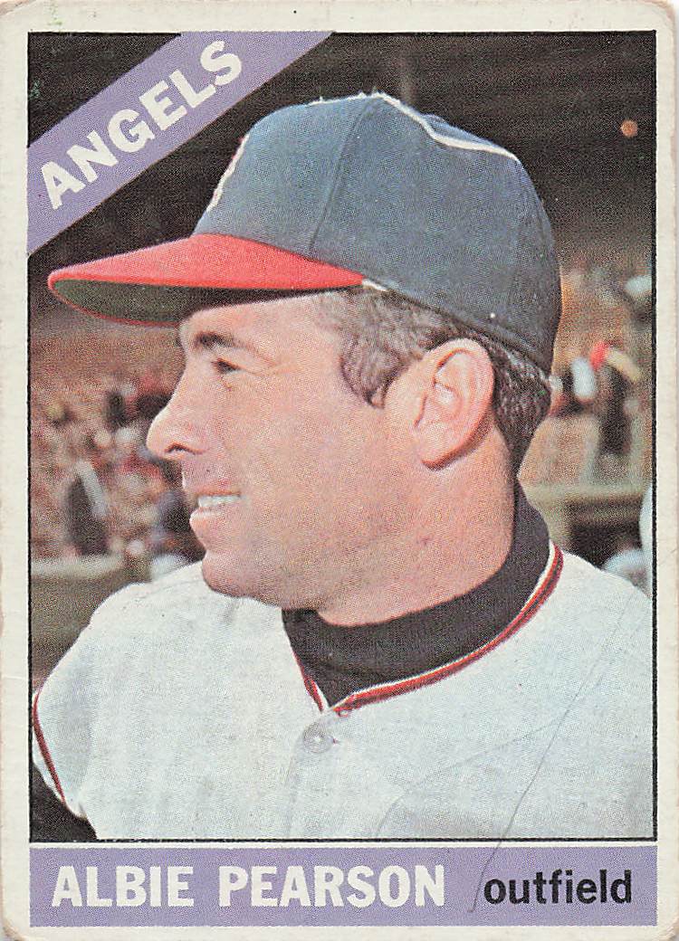 1966 Topps Baseball Albie Pearson #83