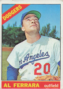 1966 Topps Baseball Al Ferrara #487