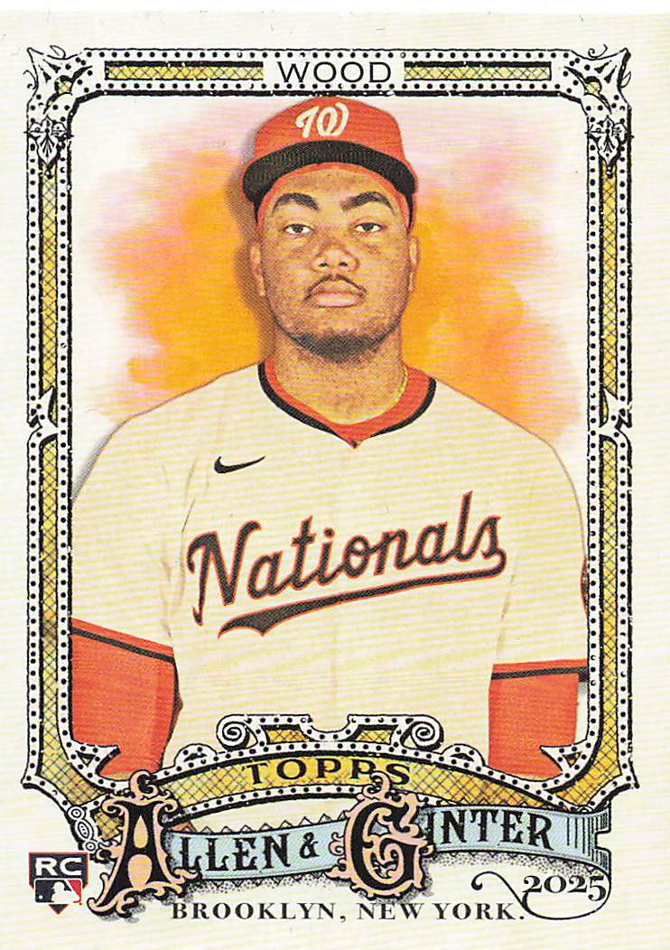 2025 Topps Allen & Ginter Baseball James Wood #101 Rookie