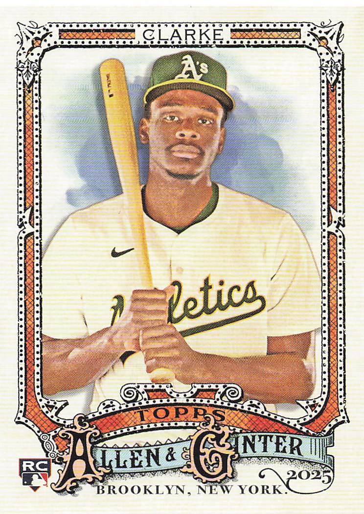 2025 Topps Allen & Ginter Baseball Denzel Clarke #278 Rookie