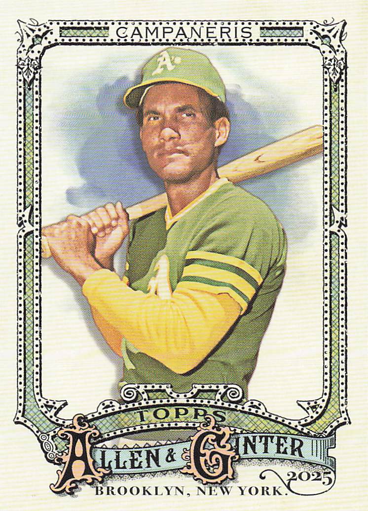 2025 Topps Allen & Ginter Baseball Bert Campaneris #284