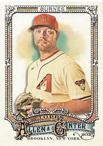 2025 Topps Allen & Ginter Baseball Corbin Burnes #195