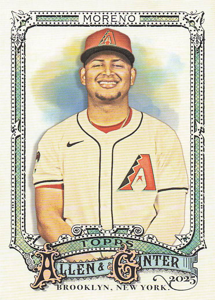 2025 Topps Allen & Ginter Baseball Gabriel Moreno #172