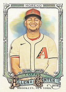 2025 Topps Allen & Ginter Baseball Gabriel Moreno #172