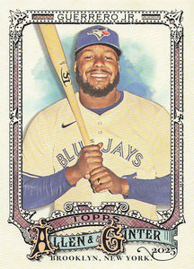 2025 Topps Allen & Ginter Baseball Vladimir Guerrero Jr. #116