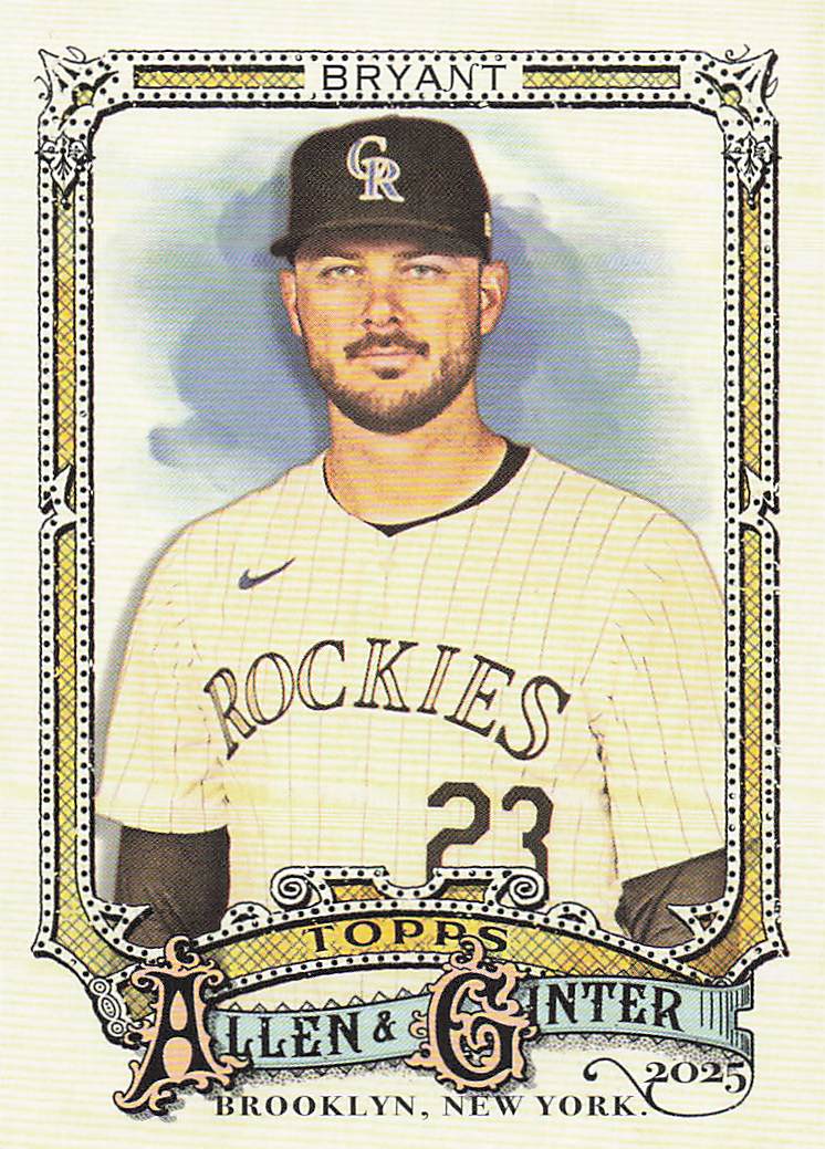 2025 Topps Allen & Ginter Baseball Kris Bryant #49