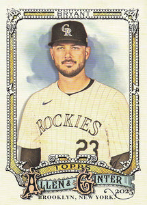 2025 Topps Allen & Ginter Baseball Kris Bryant #49