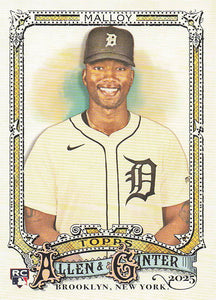 2025 Topps Allen & Ginter Baseball Justyn-Henry Malloy #119 Rookie