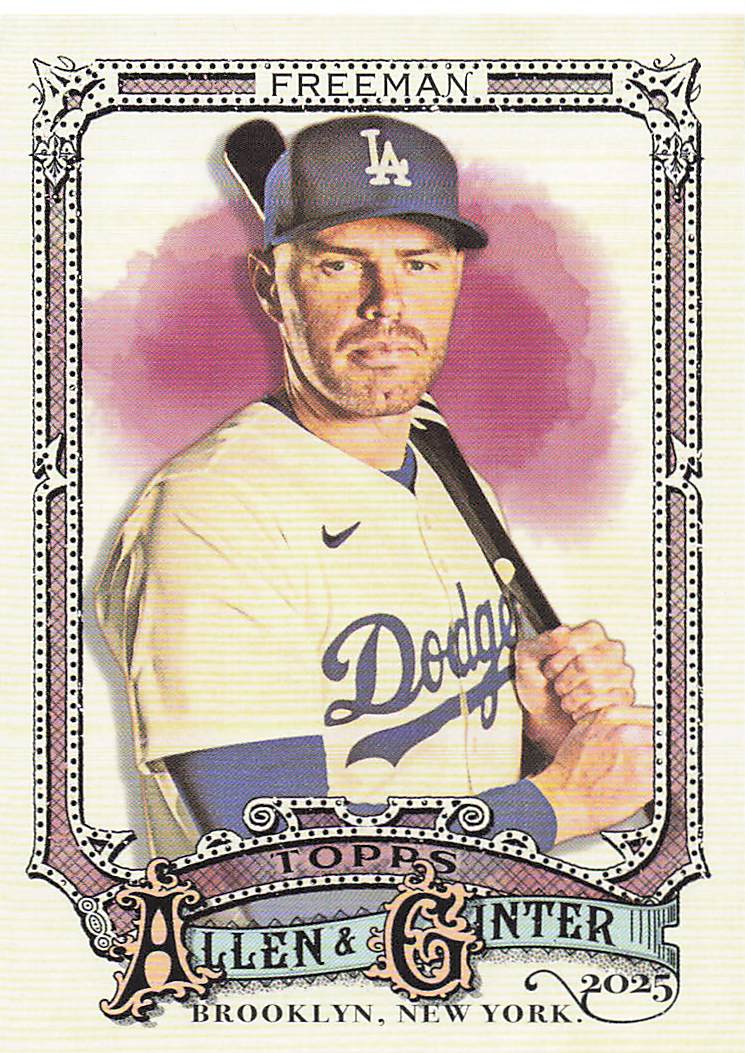 2025 Topps Allen & Ginter Baseball Freddie Freeman #69