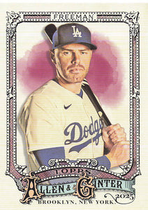 2025 Topps Allen & Ginter Baseball Freddie Freeman #69