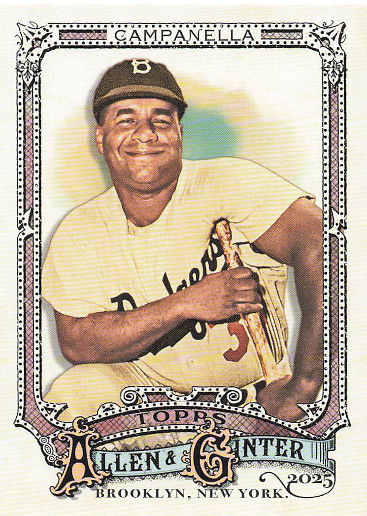 2025 Topps Allen & Ginter Baseball Roy Campanella #22