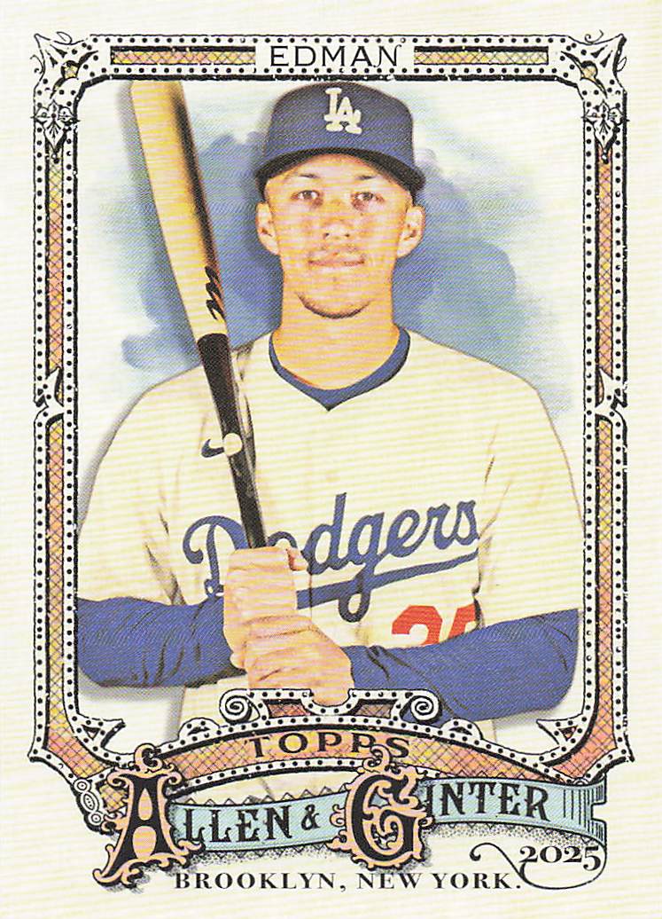 2025 Topps Allen & Ginter Baseball Tommy Edman #203