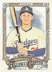 2025 Topps Allen & Ginter Baseball Tommy Edman #203