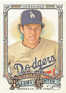 2025 Topps Allen & Ginter Baseball Orel Hershiser #44