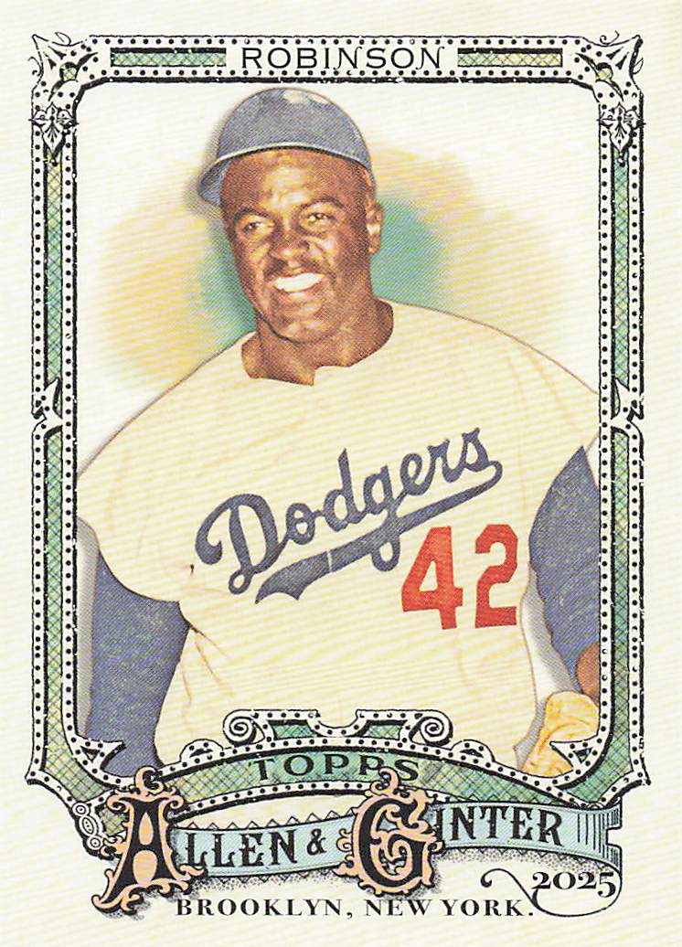 2025 Topps Allen & Ginter Baseball Jackie Robinson #31