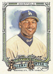 2025 Topps Allen & Ginter Baseball Gary Sheffield #191