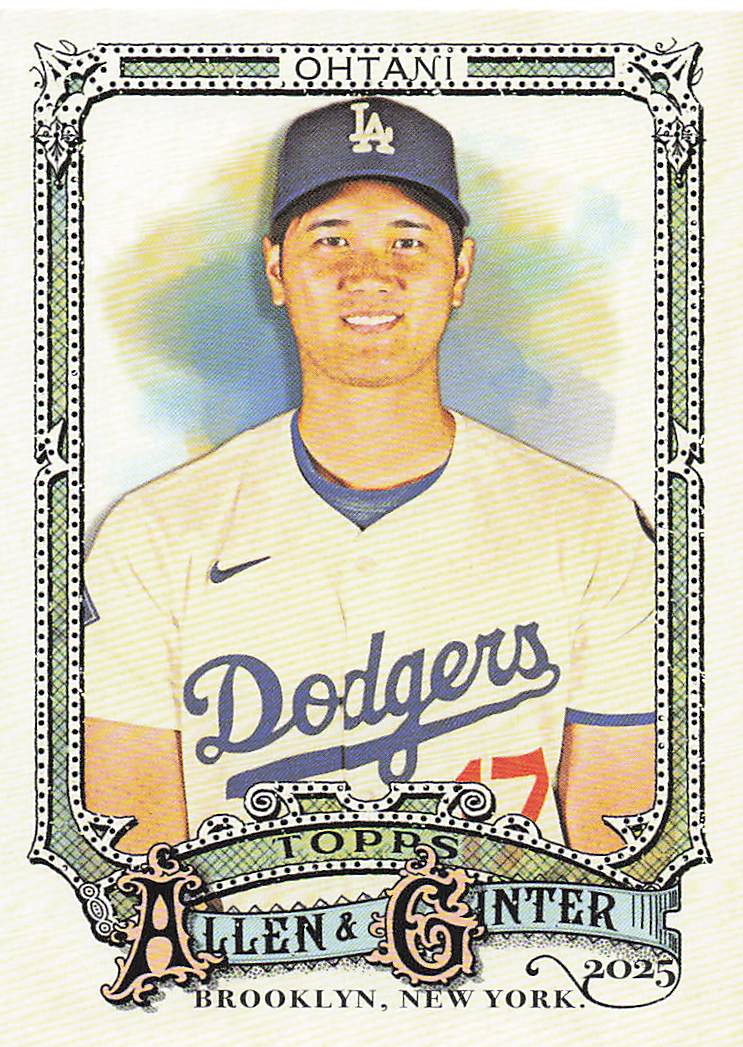 2025 Topps Allen & Ginter Baseball Shohei Ohtani #132