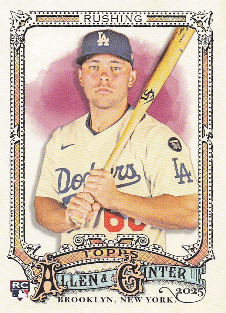 2025 Topps Allen & Ginter Baseball Dalton Rushing #200 Rookie