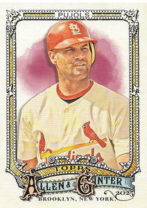 2025 Topps Allen & Ginter Baseball Albert Pujols #1
