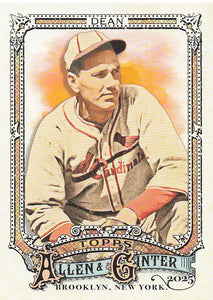 2025 Topps Allen & Ginter Baseball Dizzy Dean #42