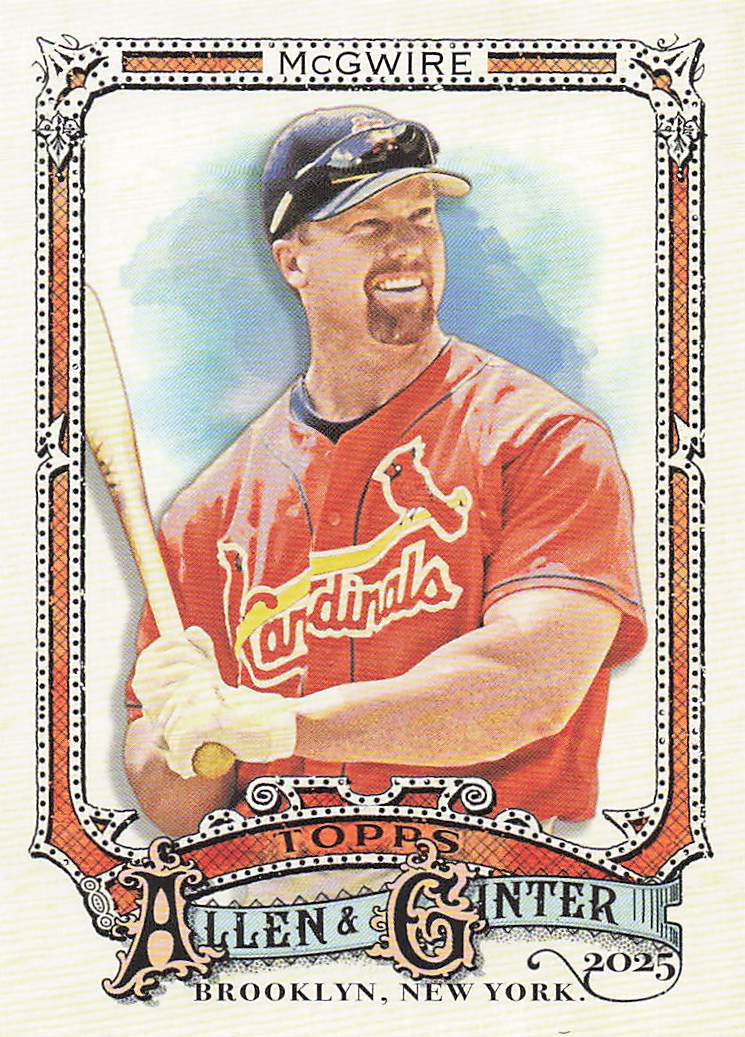 2025 Topps Allen & Ginter Baseball Mark McGwire #2