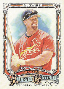 2025 Topps Allen & Ginter Baseball Mark McGwire #2