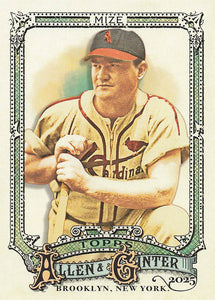 2025 Topps Allen & Ginter Baseball Johnny Mize #344