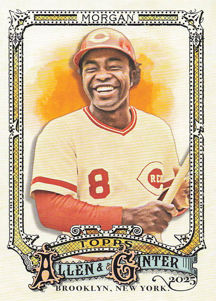 2025 Topps Allen & Ginter Baseball Joe Morgan #179