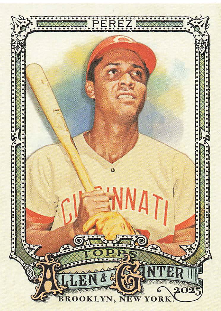 2025 Topps Allen & Ginter Baseball Tony Perez #314