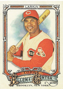 2025 Topps Allen & Ginter Baseball Barry Larkin #315