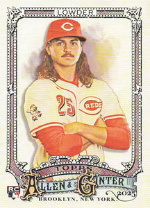 2025 Topps Allen & Ginter Baseball Rhett Lowder #109 Rookie