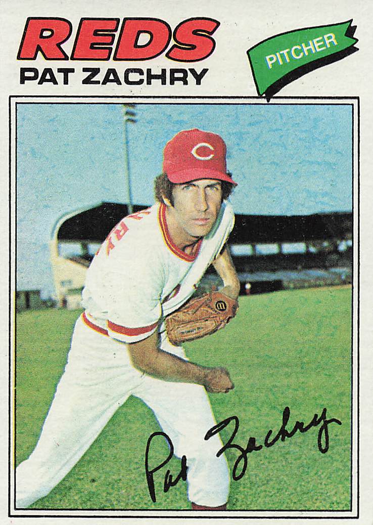 1977 Topps Baseball Pat Zachry #86