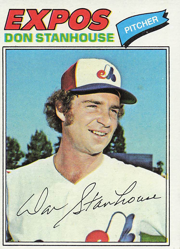 1977 Topps Baseball Don Stanhouse #274