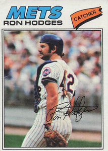 1977 Topps Baseball Ron Hodges #329