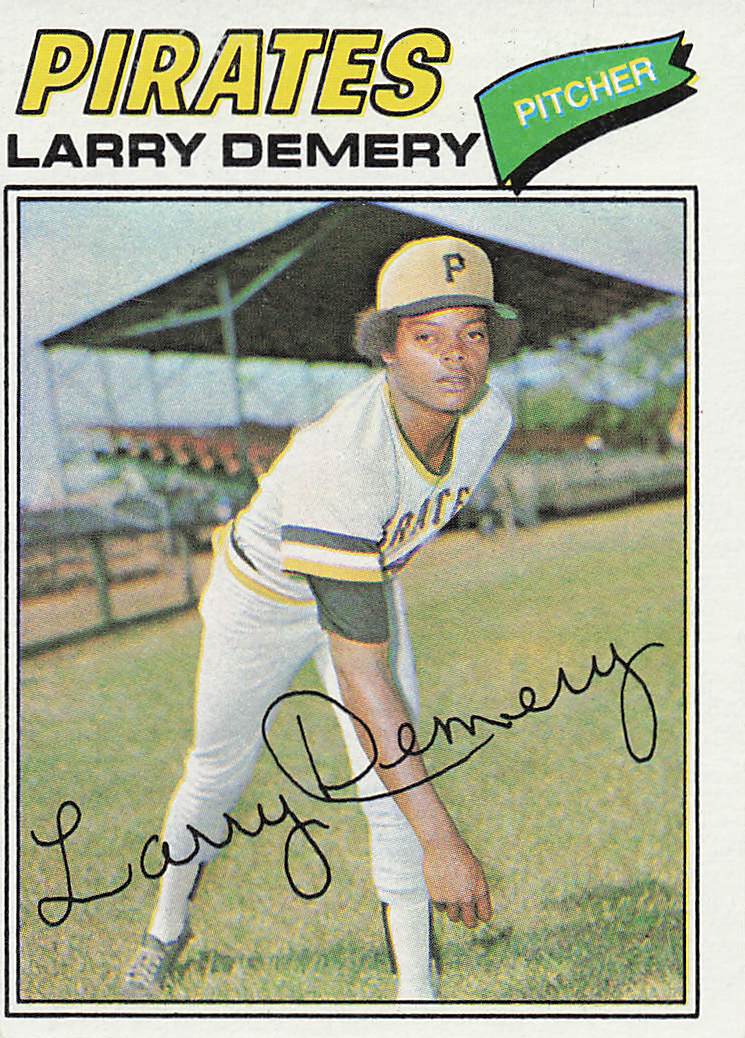 1977 Topps Baseball Larry Demery #607