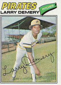 1977 Topps Baseball Larry Demery #607