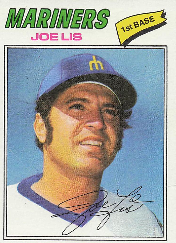 1977 Topps Baseball Joe Lis #269