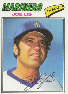 1977 Topps Baseball Joe Lis #269