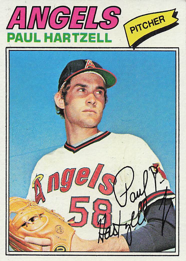 1977 Topps Baseball Paul Hartzell #179 Rookie