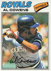 1977 Topps Baseball Al Cowens #262