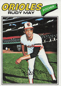 1977 Topps Baseball Rudy May #56
