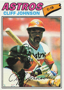 1977 Topps Baseball Cliff Johnson #514