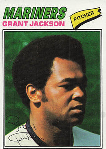 1977 Topps Baseball Grant Jackson #49