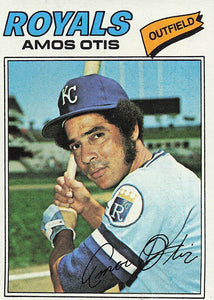1977 Topps Baseball Amos Otis #290