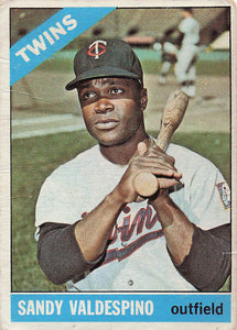 1966 Topps Baseball Sandy Valdespino #56