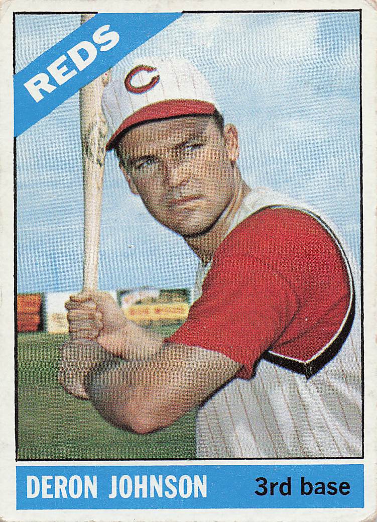 1966 Topps Baseball Deron Johnson #440
